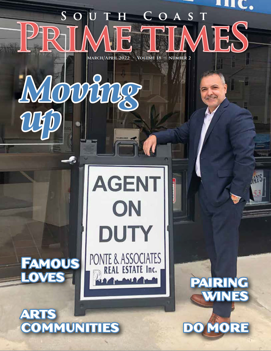 A photo of joe ponte in front of a storefront